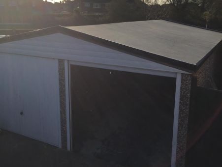 Replacement Garage Flat Roof