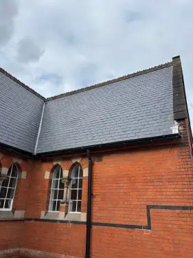 Click Here To Enlarge This Photo Of Full Re-Roof of Grade II Listed Former School Building