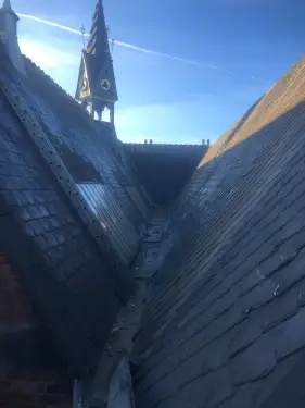Click Here To Enlarge This Photo Of Full Re-Roof of Grade II Listed Former School Building