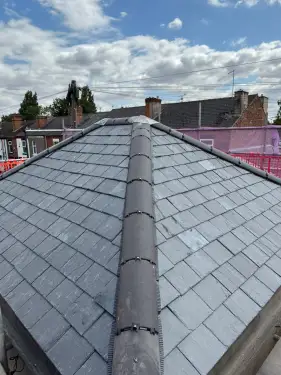 Click Here To Enlarge This Photo Of New Natural Tiled Roof