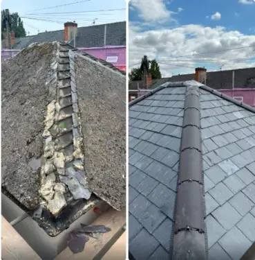 Click Here To Enlarge This Photo Of New Natural Tiled Roof