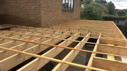 Click Here To Enlarge This Photo Of EPDM Flat Roof Installation