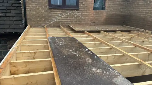 Click Here To Enlarge This Photo Of EPDM Flat Roof Installation