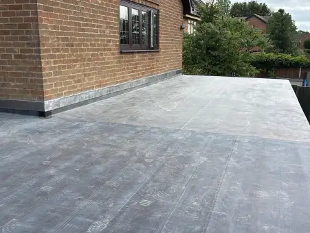 EPDM Flat Roof Installation