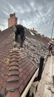 Click Here To Enlarge This Photo Of Plain Tile Roof Replacement &ndash; Linton