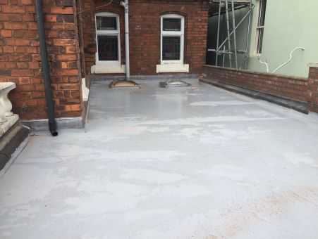 Liquid Roofing Installation &ndash; Ashby Road&comma;